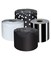 Carson Dellosa Black Bulletin Board Borders - 290ft Black, White, Polka Dot, Stripes Farmhouse Classroom Décor, Teacher Supply, School, Office Cork or Whiteboard, Wall, Locker, Party Decoration 4 Pack